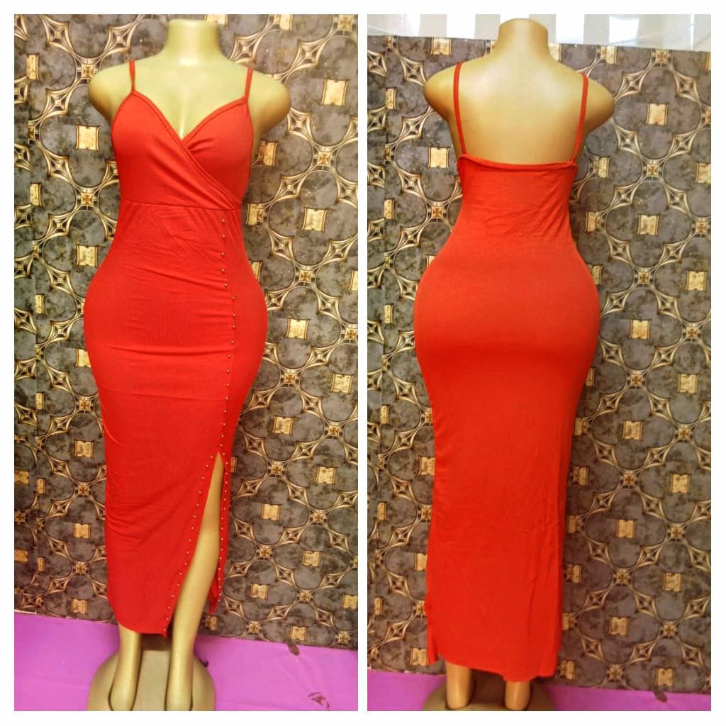 Slit sundress